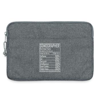 Ultrasound Tech Sonographer Radiology Nutrition - Laptoptasche 13" - Grau meliert - Vorne