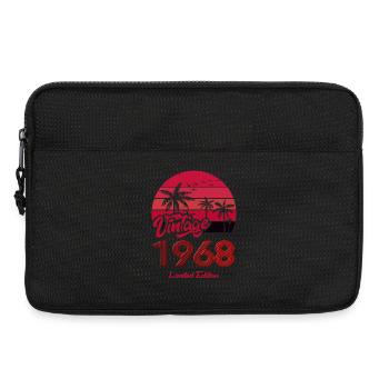 Jahrgang 1968 Limitierte Auflage Rot - Laptoptasche 13" - Schwarz - Vorne