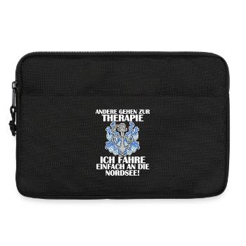 Nordsee - Laptoptasche 13" - Schwarz - Vorne