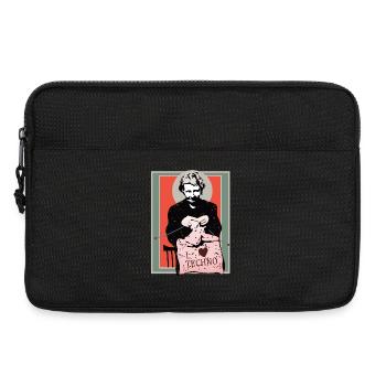 Techno couture Art Illustration - Sacoche pour ordinateur portable 13 pouces - noir - Devant