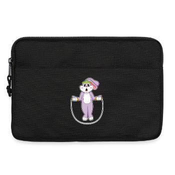Bunny Jumping Rope Skipping Rope Fitness - Laptop bag 13" - black - Front