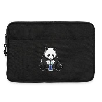 Panda Bubble Tea - Sacoche pour ordinateur portable 13 pouces - noir - Devant