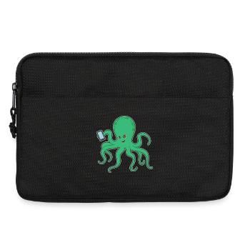 Octopus Smartphone - Sacoche pour ordinateur portable 13 pouces - noir - Devant