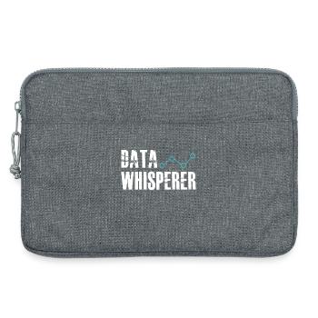 Datenflüsterer, wissenschaftlicher Analyst, Softwareentwickler - Laptoptasche 13" - Grau meliert - Vorne