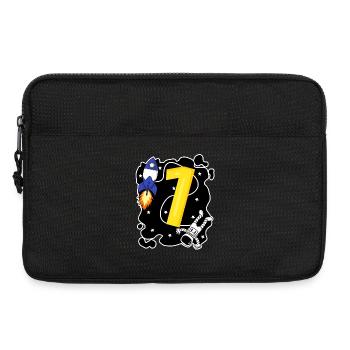1 Birthday Boy Son Astronaut - Laptop bag 13" - black - Front
