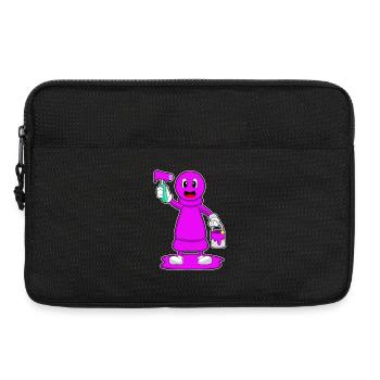 Chess piece pawn chess - Laptop bag 13" - black - Front