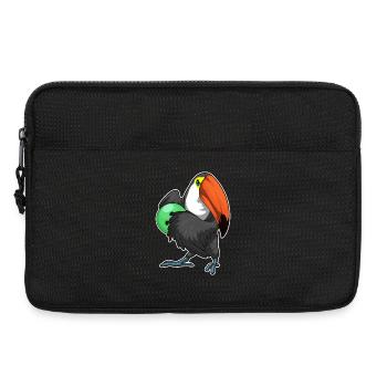 Toucan Bowling Bowling Ball - Laptop bag 13" - black - Front