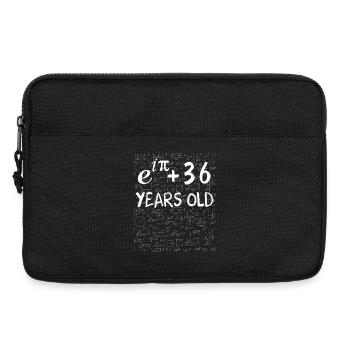 35. Geburtstag 35 Jahre Euler Identity - Laptoptasche 13" - Schwarz - Vorne