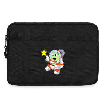 Espace Turtle Astronaut - Sacoche pour ordinateur portable 13 pouces - noir - Devant