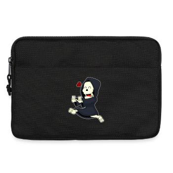 Jogging squelette sport de jogging - Sacoche pour ordinateur portable 13 pouces - noir - Devant