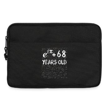 67e anniversaire 67 ans Euler Identité cadeau math - Sacoche pour ordinateur portable 13 pouces - noir - Devant