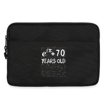 69e anniversaire 69 ans Euler Identité cadeau math - Sacoche pour ordinateur portable 13 pouces - noir - Devant