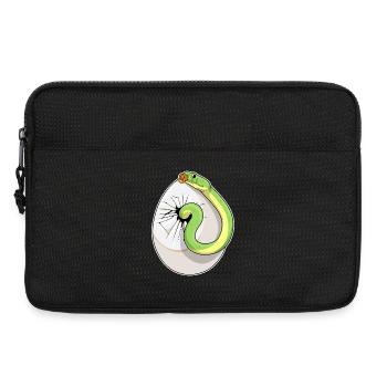 Tétine Serpent Bébé - Sacoche pour ordinateur portable 13 pouces - noir - Devant