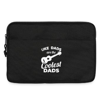 Ukulele Papa - Laptop bag 13" - black - Front