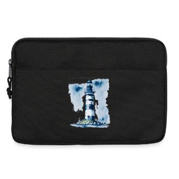 Leuchtturm - Laptoptasche 13" - Schwarz - Vorne