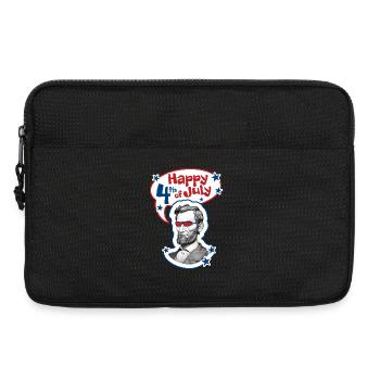 4-th July - Independence Day. If you love freedom. - Laptop bag 13" - black - Front