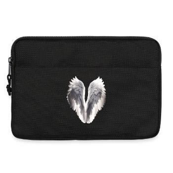 Angel wings - Laptop bag 13" - black - Front