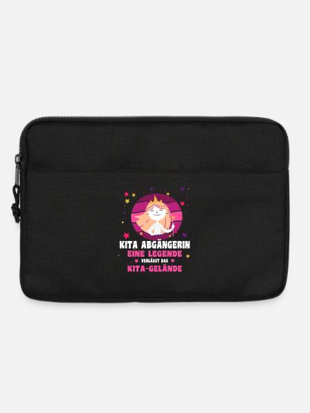 KITA Abgängerin LEGENDE verlässt das Gelände - Laptoptasche 13" - Schwarz