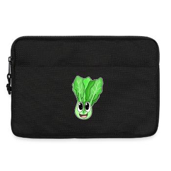 Kopfsalat - Laptoptasche 13" - Schwarz - Vorne