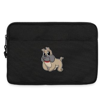 Chien bouledogue français race chiens chiens - Sacoche pour ordinateur portable 13 pouces - noir - Devant