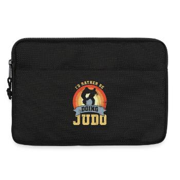 Vintage Judo Saying - Laptop bag 13" - black - Front