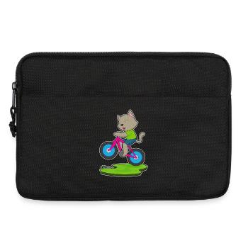 Vélo chat - Sacoche pour ordinateur portable 13 pouces - noir - Devant