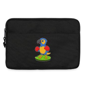 Parrot Boxer Boxing Gloves Boxing - Laptop bag 13" - black - Front