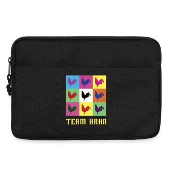 Team Hahn - Laptoptasche 13" - Schwarz - Vorne