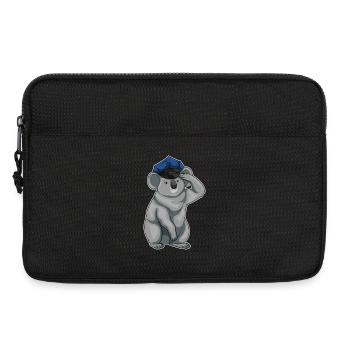 Koala Policier Casquette de police Police - Sacoche pour ordinateur portable 13 pouces - noir - Devant