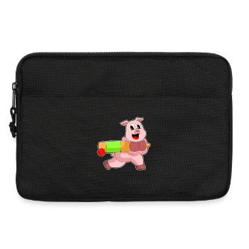 Pig Cricket Cricket Bats - Laptop bag 13" - black - Front