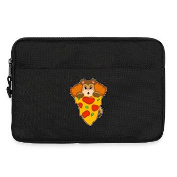 Erdmännchen Pizza - Laptoptasche 13" - Schwarz - Vorne