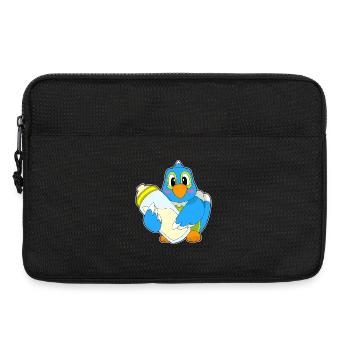 Papagei Babyflasche Milch - Laptoptasche 13" - Schwarz - Vorne