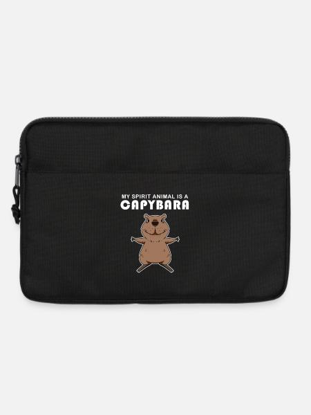 Capybara Capybara Gift - Laptop bag 13" - black