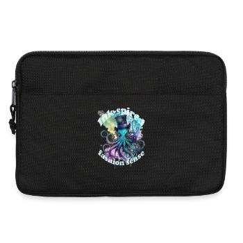 Sens de la mode Octophus avec chapeau haut de forme - Sacoche pour ordinateur portable 13 pouces - noir - Devant