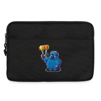 Das kleine Fitness Monster - Laptoptasche 13" - Schwarz - Vorne