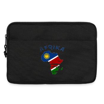 Namibia Map of Africa used - Laptop bag 13" - black - Front