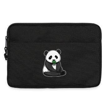 Panda Baby Schnuller - Laptoptasche 13" - Schwarz - Vorne