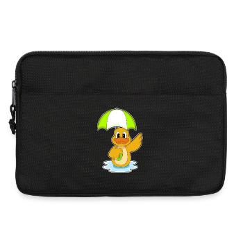 Duck Umbrella - Laptop bag 13" - black - Front