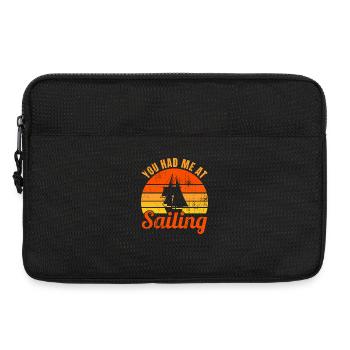 Blague de marin - Sacoche pour ordinateur portable 13 pouces - noir - Devant