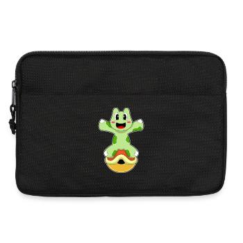 Tortue sans carapace - Sacoche pour ordinateur portable 13 pouces - noir - Devant