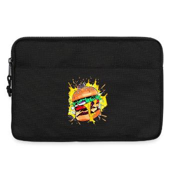 Burger au fromage supplémentaire Cheeseburge - Sacoche pour ordinateur portable 13 pouces - noir - Devant