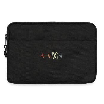 Skieur ECG Heartline - Sacoche pour ordinateur portable 13 pouces - noir - Devant
