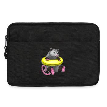 Natation des Possums Swimming Ring Été - Sacoche pour ordinateur portable 13 pouces - noir - Devant