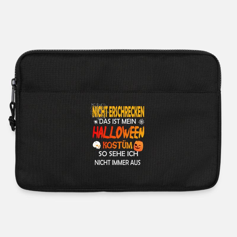 Halloween Kostüm - Laptoptasche 13" - Schwarz