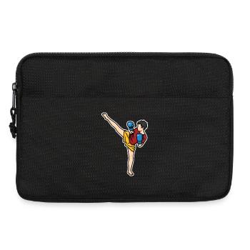 Kidboxing pour enfants - Sacoche pour ordinateur portable 13 pouces - noir - Devant