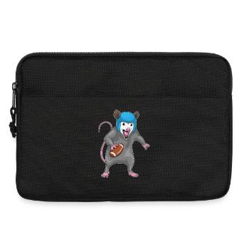 Marsupial American Football Sport - Sacoche pour ordinateur portable 13 pouces - noir - Devant