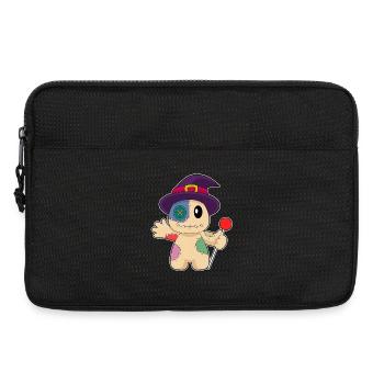 Voodoo Puppe Halloween - Laptoptasche 13" - Schwarz - Vorne