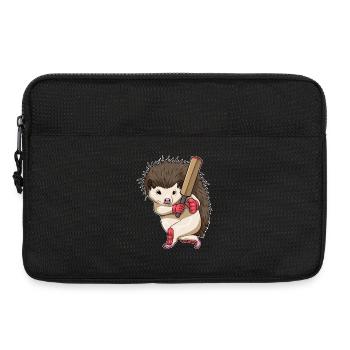 Igel Cricket Cricketschläger - Laptoptasche 13" - Schwarz - Vorne