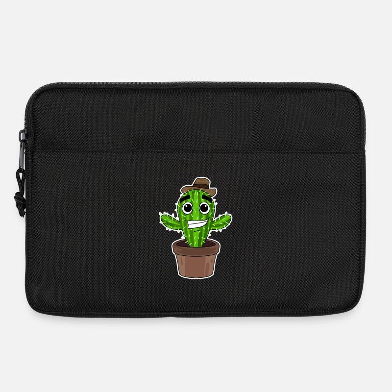 Kaktus Cowboy - Laptoptasche 13" - Schwarz
