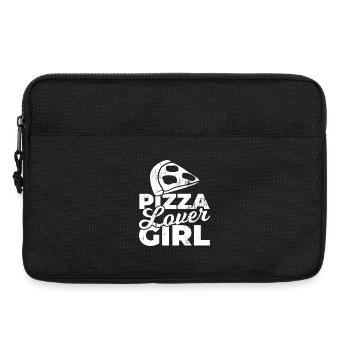 Pizza Girl - Laptop bag 13" - black - Front